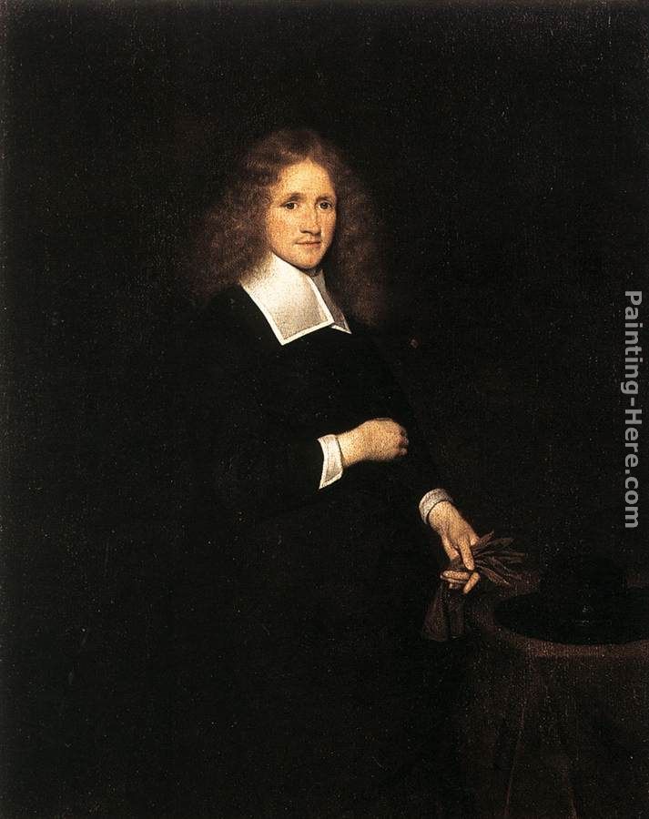 Portrait of a Young Man painting - Gerard ter Borch Portrait of a Young Man art painting